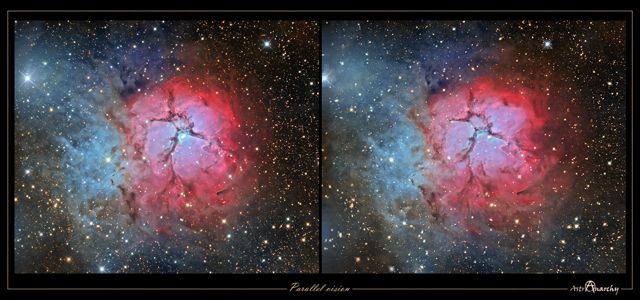 Nebulosa M20 3D